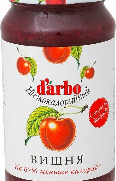 Конфитюр Darbo вишнёвый низкокалорийный, 220г