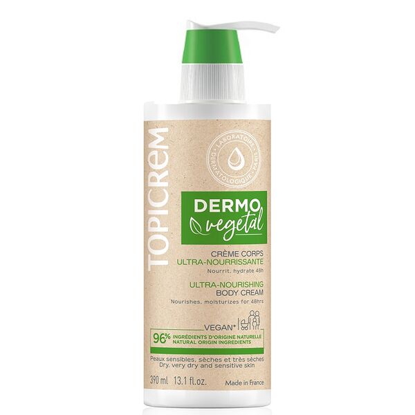 Topicrem Dermovegetal Крем для тела ультрапитательный 390 мл