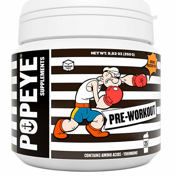 Предтренировочный комплекс Popeye Supplements Pre-Workout 250 г апельсин-маракуйя