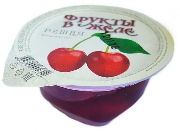 Желе плодово-ягодное вишня
