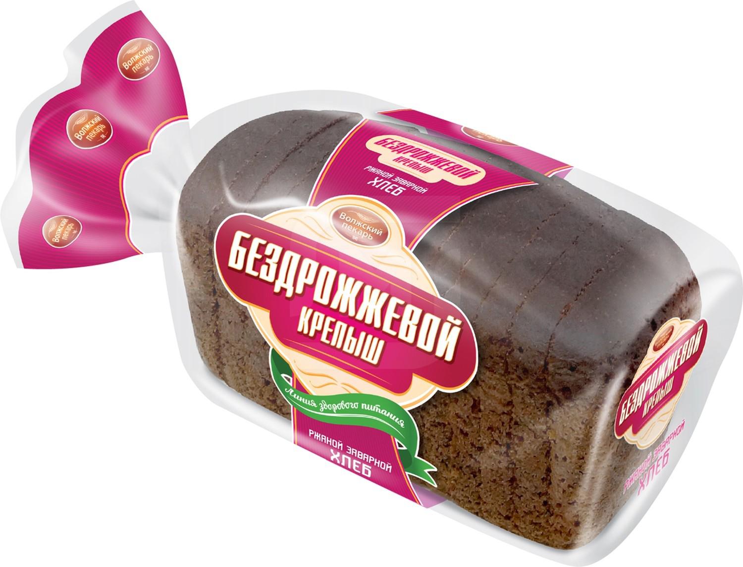

Хлеб Волжский Пекарь бездрожжевой Крепыш