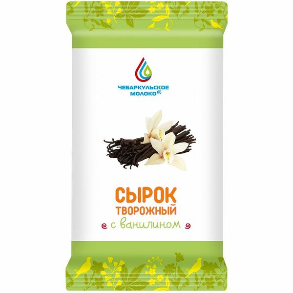 Сырок творожный Чебаркульское молоко Ваниль 15%