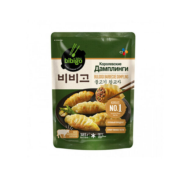 Дамплинги Бибиго Королевские барбекю 385 г