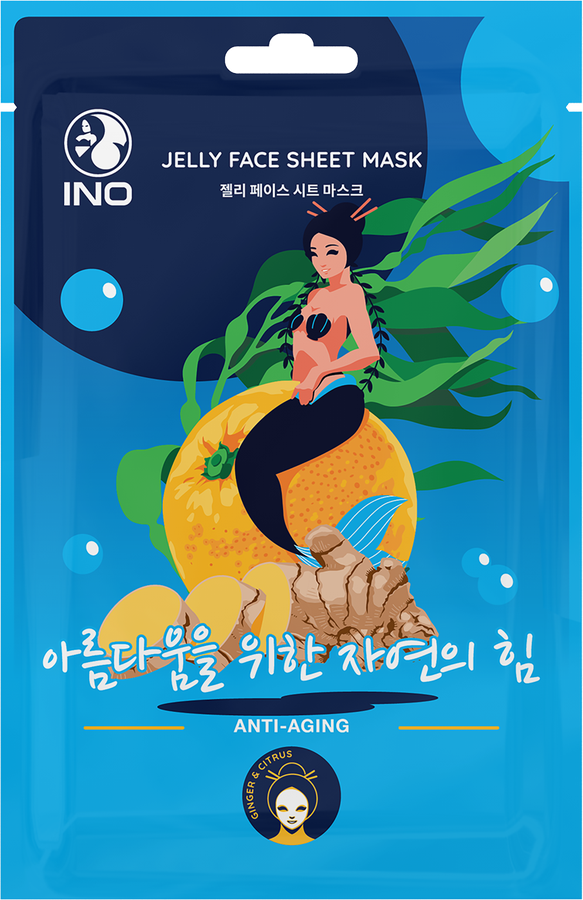 

Маска тканевая INO Имбирь и цитрус антивозрастная 25 мл