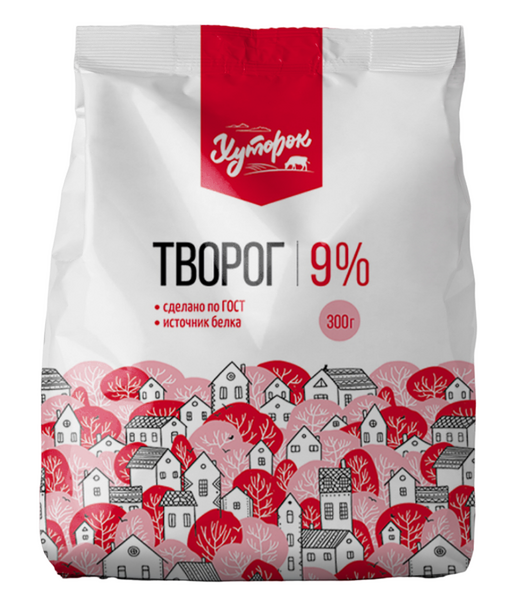 Творог Хуторок, 9% 300 г