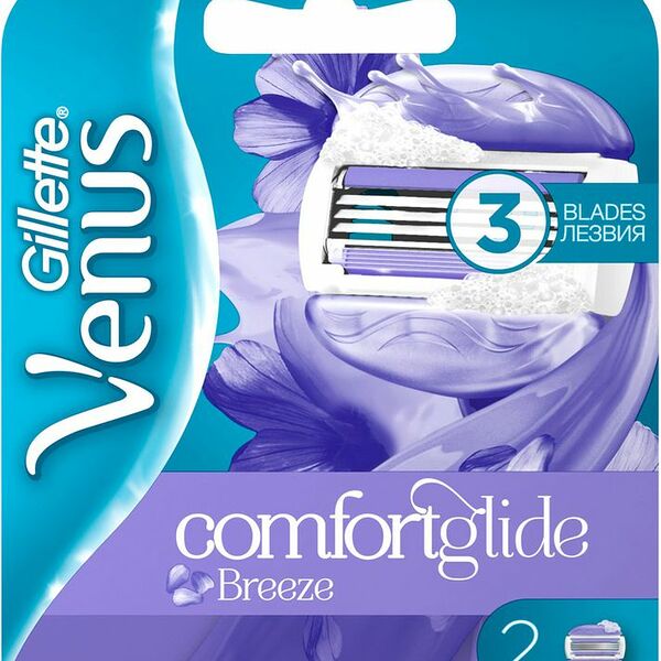Кассеты для бритья Venus Breeze, 2шт