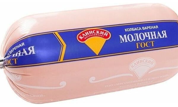 Колбаса вареная Молочная ТМ Клинский