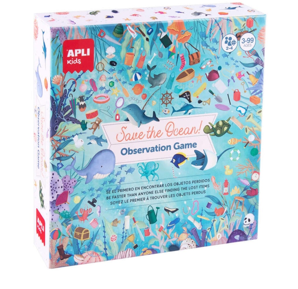 

Игра настольная «Спасти океан» 3+, Apli Kids, Испания