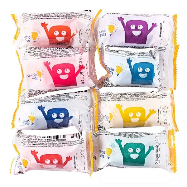 Тесто-пластилин Genio Kids Лепим Вместе в ассортименте