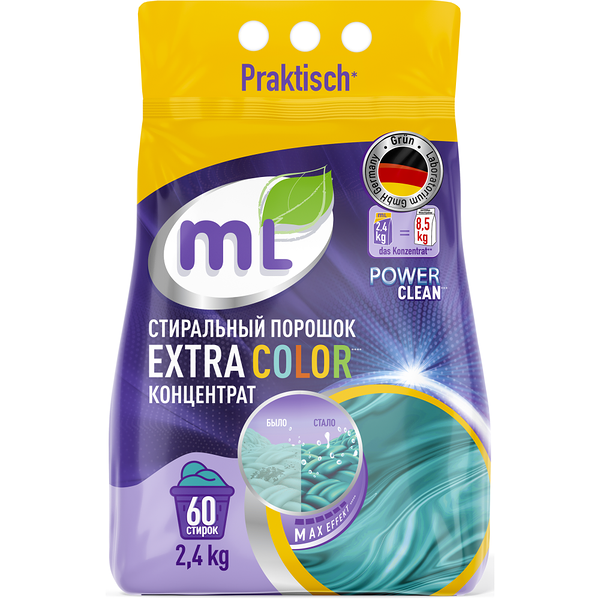 Стиральный порошок Meine Liebe Extra Color 2,4 кг