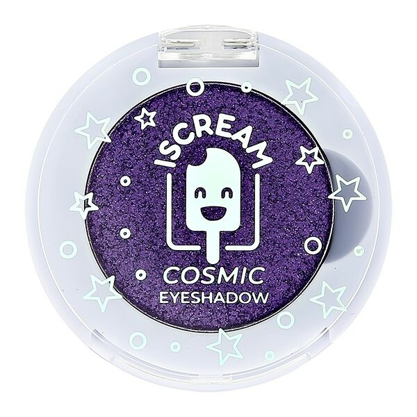 Тени для век `ISCREAM` COSMIC PLANET тон 01 violet planet, 12 г