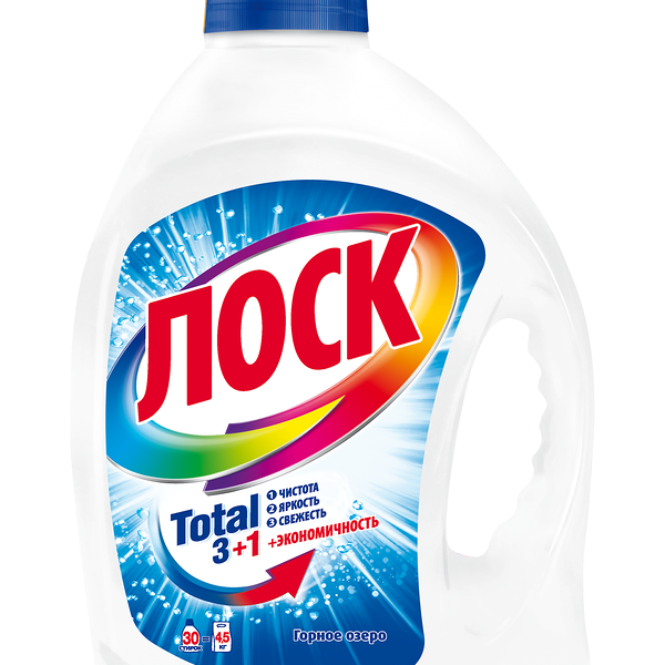 Гель для стирки Losk Active-Zyme 6 Горное озеро