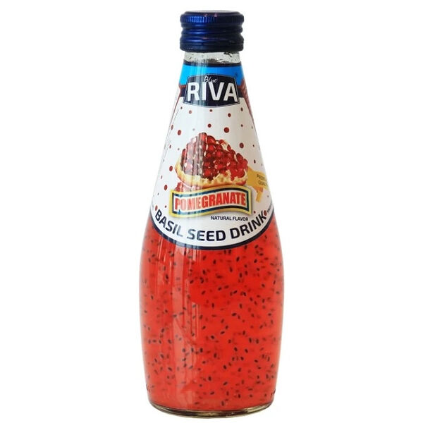 Напиток сокосодержащий Jelly Basilly с семенами базилика вкус Гранат