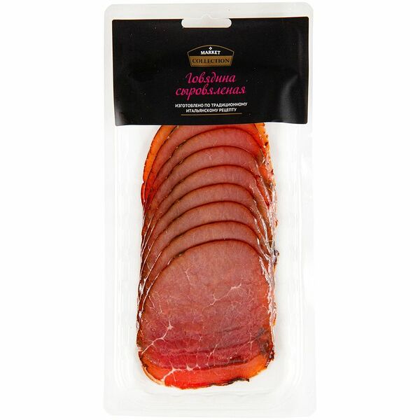 Говядина сыровяленая категории Б Market Collection, 100г