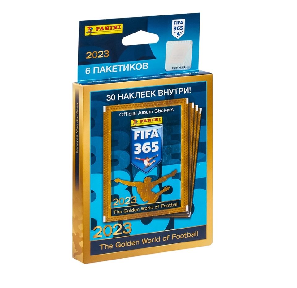 

Блистер Fifa 365 2023, Panini, 30 наклеек, Россия