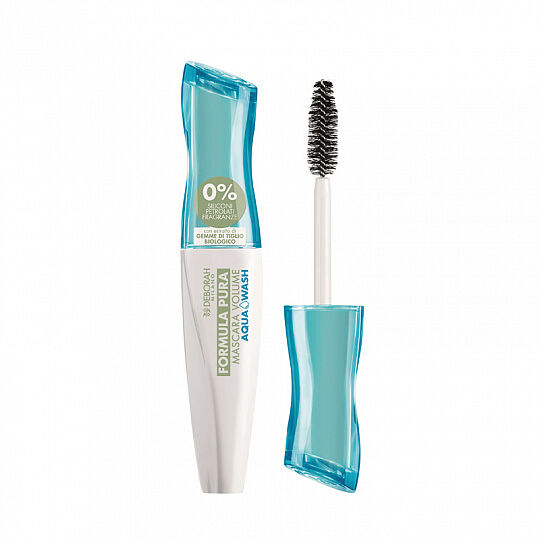 Тушь для ресниц Deborah Milano Formula Pura Mascara Volume Aqua Wash Black т.Черный 