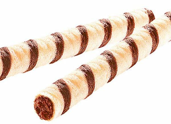 Трубочки Яшкино Лесной орех вафельные