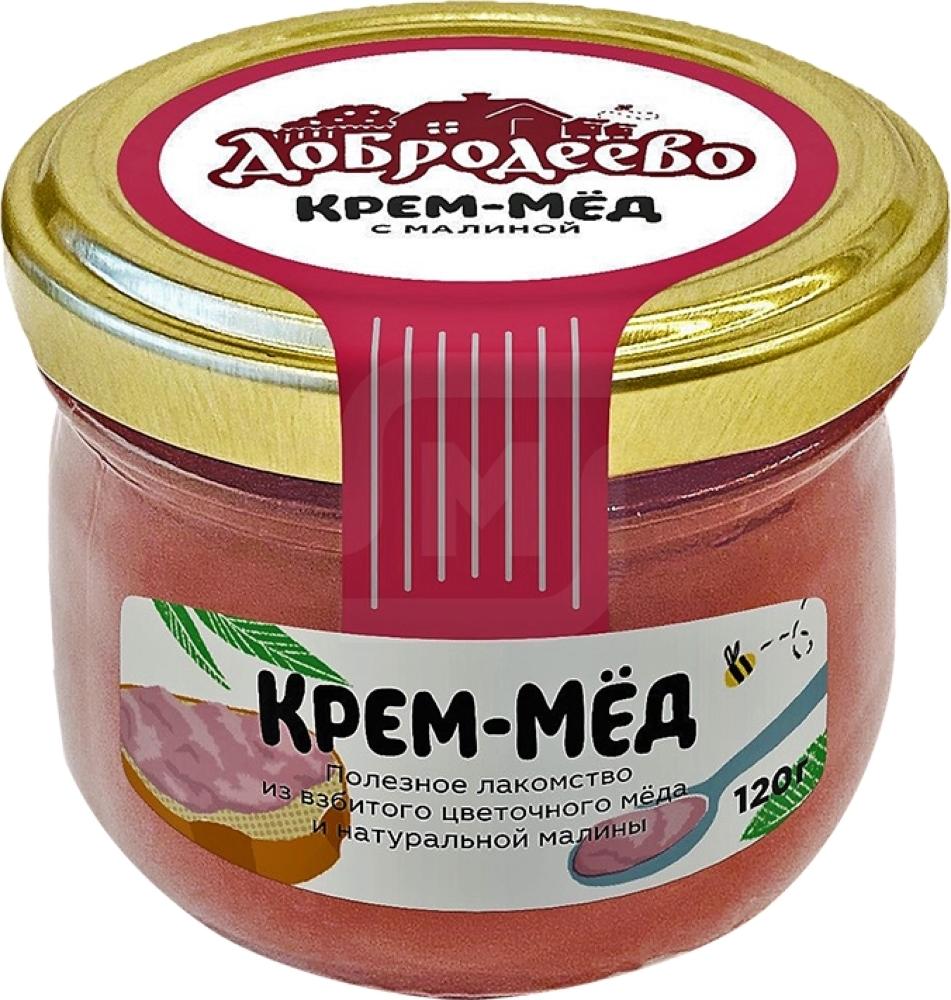

Крем-Мёд Добродеево с малиной