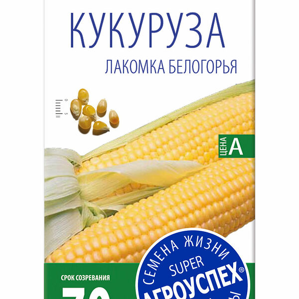 Семена Кукуруза Лакомка Белоорья ТМ Агроуспех