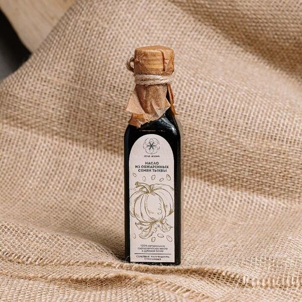Масло из обжаренных семян тыквы