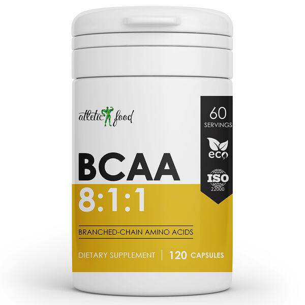 Atletic Food BCAA 8:1:1 1000 mg - 120 капсул