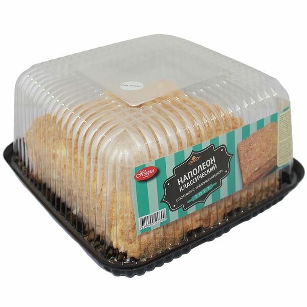 Торт ХЭЛЛА Наполеон с вареной сгущенкой