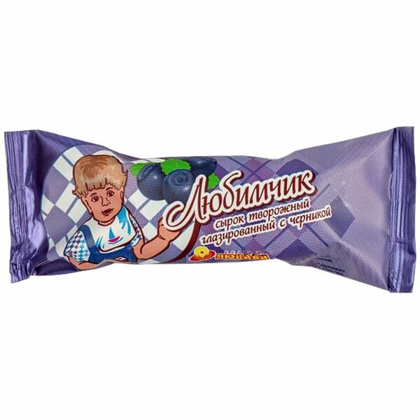 Сырки глазированные Любимчик Черника
