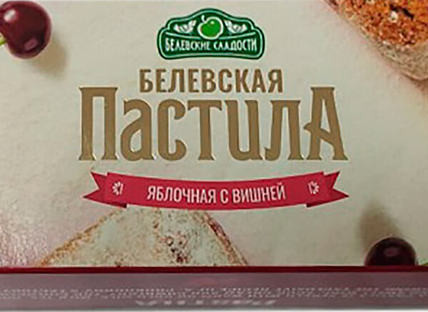 Пастила Белевская пастила яблоко вишня корица