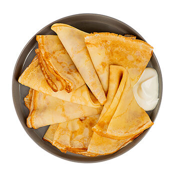 Блины Старорусские на молоке, 7 шт.