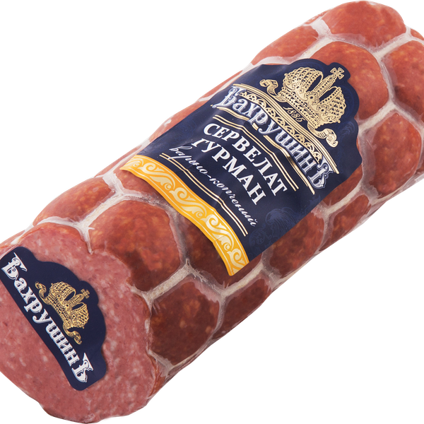 Сервелат варёно-копчёный Бахрушинъ Гурман