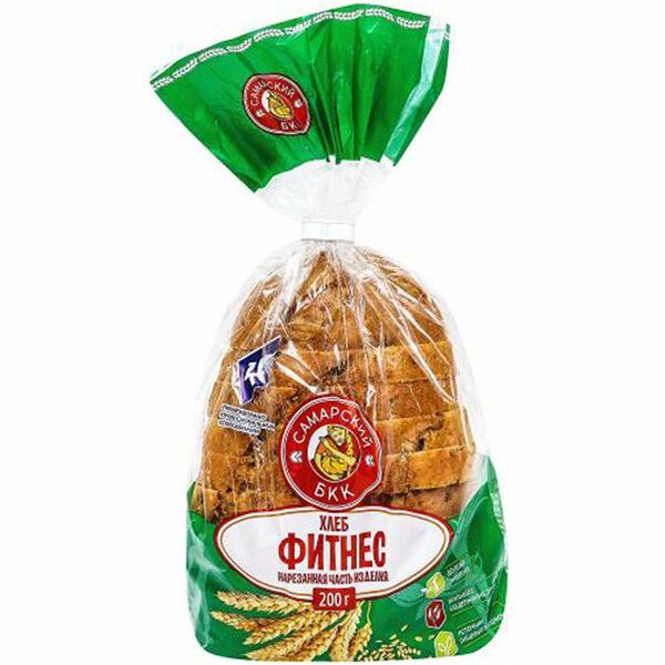 Хлеб СБКК Фитнес подовый в нарезке