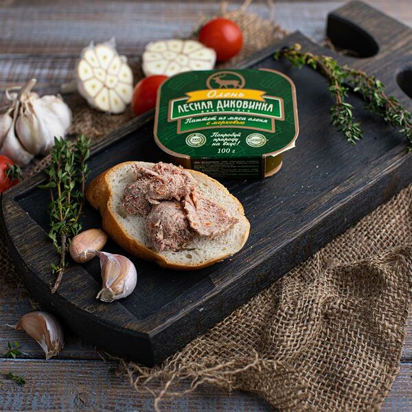 Паштет из мяса оленя с морковью