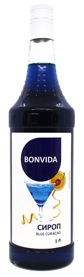 

Сироп BONVIDA со вкусом Блю Кюрасао, 1 л