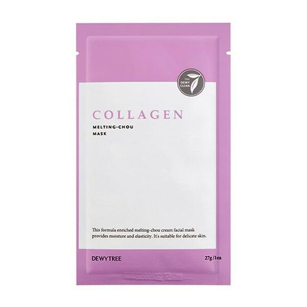 Маска для лица Dewytree Melting chou с коллагеном 27 г