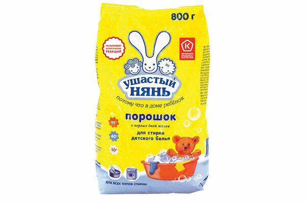 Стиральный порошок для детского белья Ушастый нянь универсальный