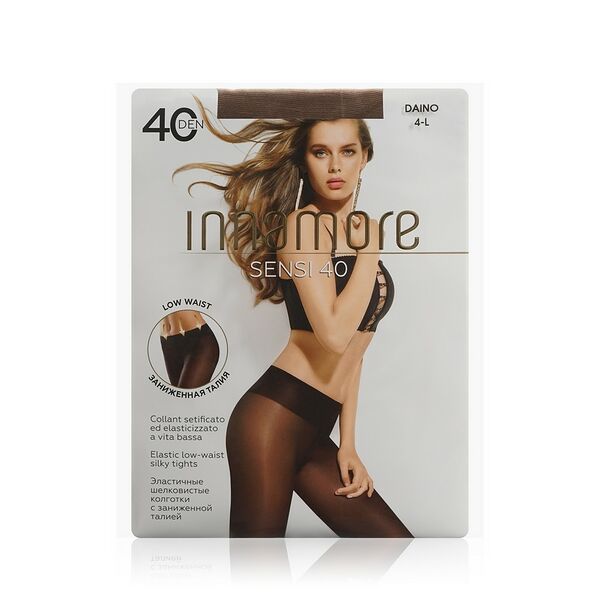 Колготки женские Innamore Sensi цвет: daino/цвет загара, размер 4, 40 den