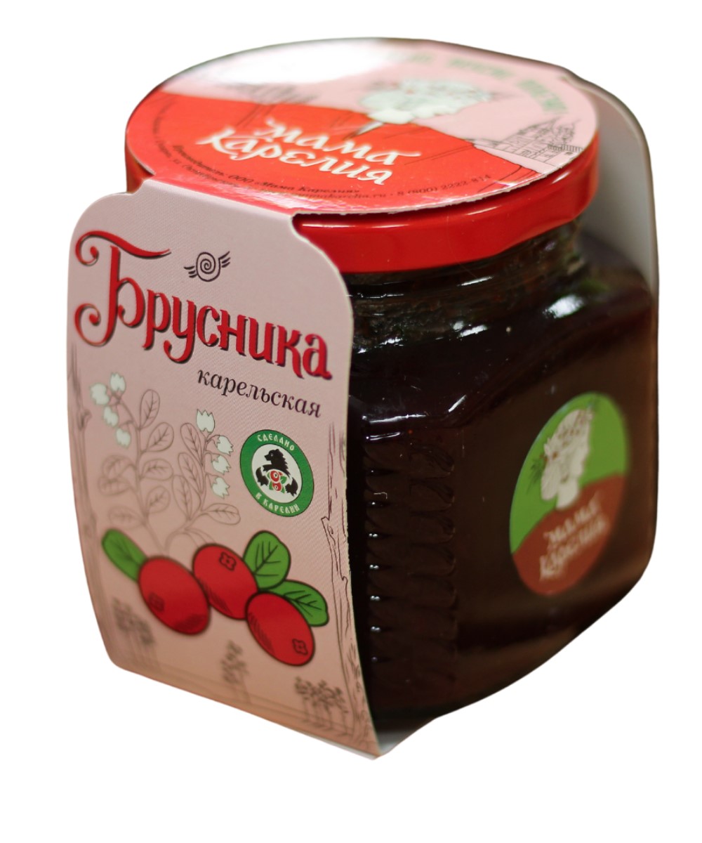 

Варенье МАМА КАРЕЛИЯ Брусника карельская, 250г