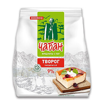 Творог рассыпчатый Чабан 9%, 350 г