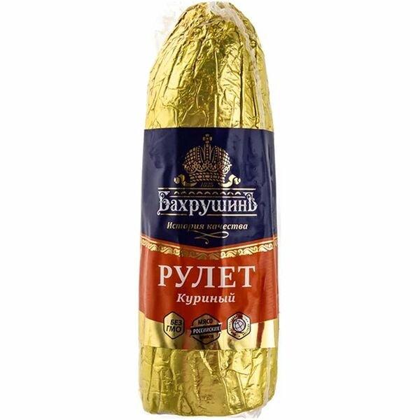 Рулет Бахрушин из мяса птицы высший сорт 300 г