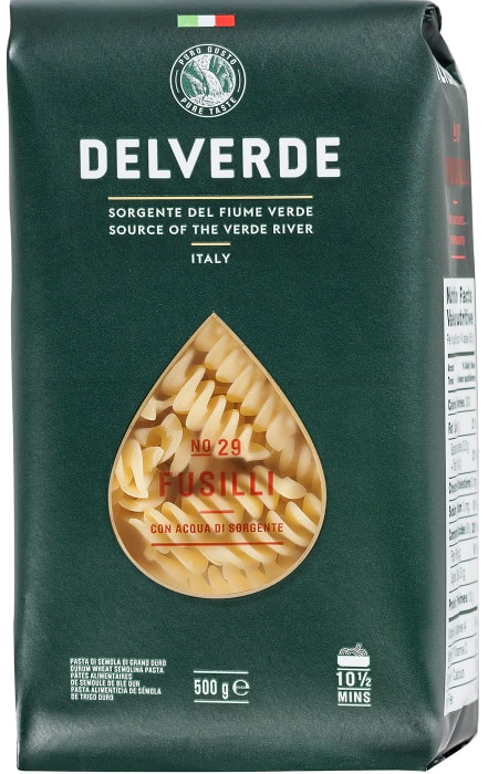 

Макароны Delverde Fusilli №29 спирали 500 г
