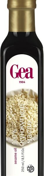 Масло кунжутное Gea нерафинированное 250мл