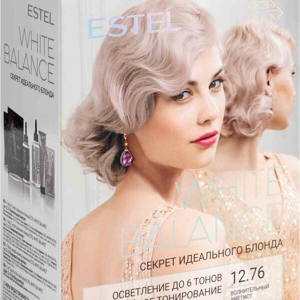 Краска для волос Estel White Balance 12.76 Волнительный аметист