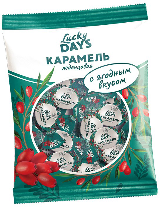 

Карамель Lucky Days с ягодным вкусом