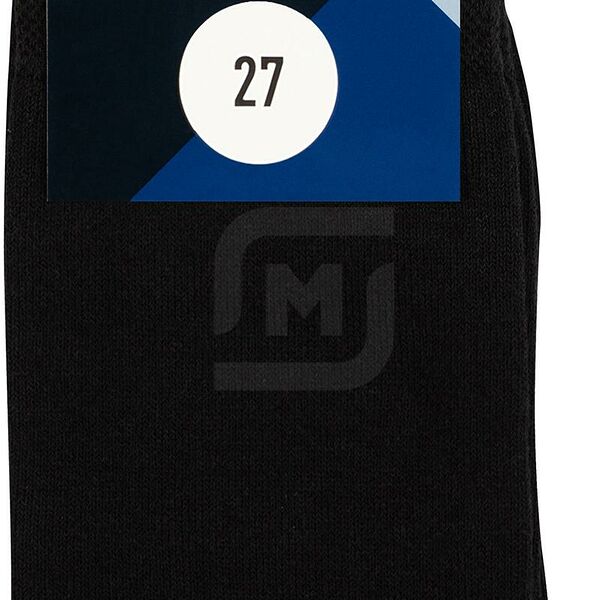 Носки мужские Uno черные, размер 25, 1 пара