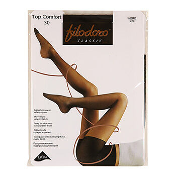 Колготки Filodoro Top Comfort цвет черный 30 den Golden Lady S.p.A. размер 3 Италия
