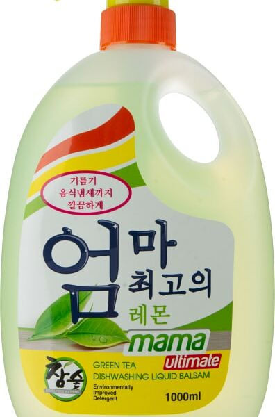 Бальзам для мытья посуды Mama Ultimate Green Tea 1л