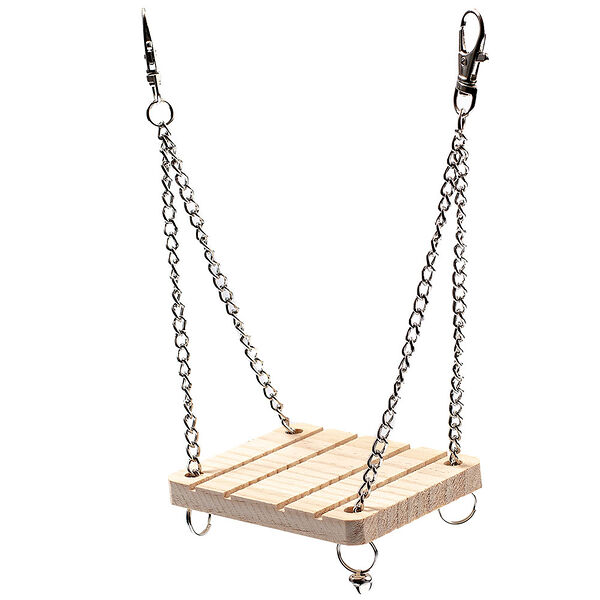 Качели деревянные на подвесе для хомяков, 10,5x7x2 см