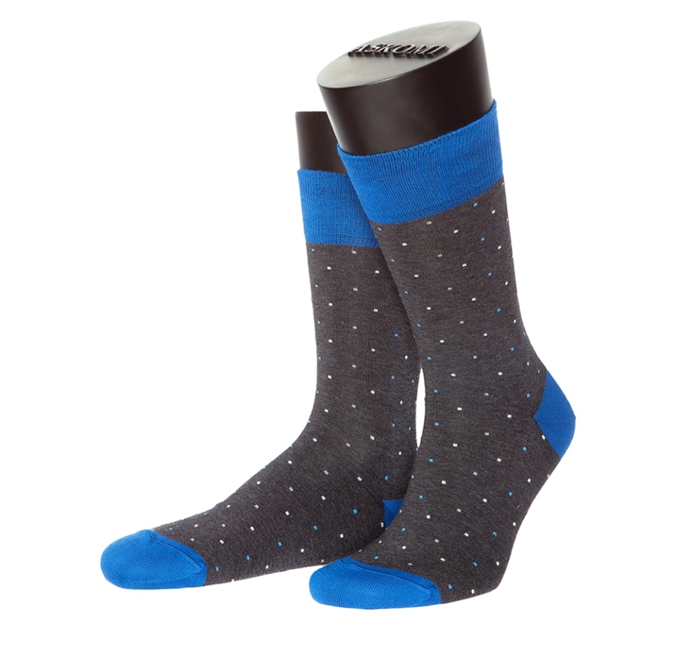 

Носки мужские Casual цвет тёмно-серый меланж, Askomi, р. 41-42, Россия