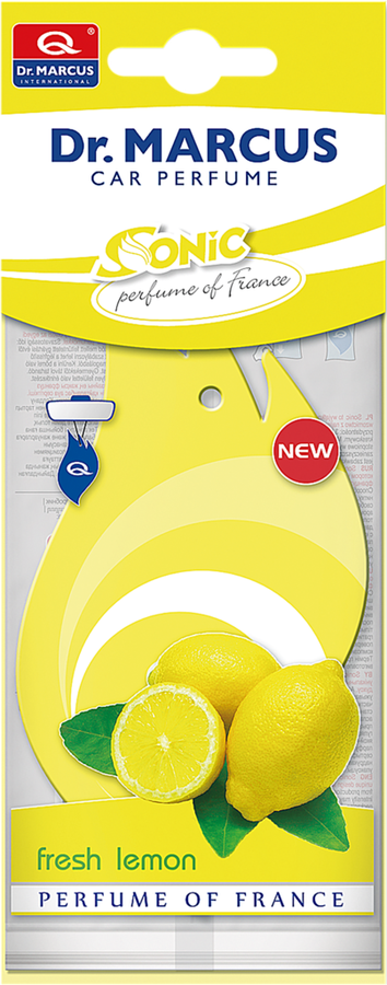 

Ароматизатор автомобильный DR. MARCUS Sonic Fresh Lemon Арт. 363