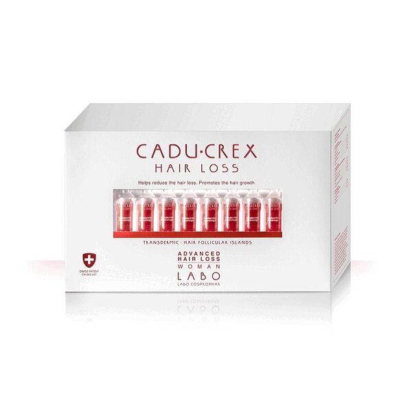 Crescina Cadu-Crex Лосьон против выпадения волос для женщин при средней стадии выпадения волос, ампулы 40 шт